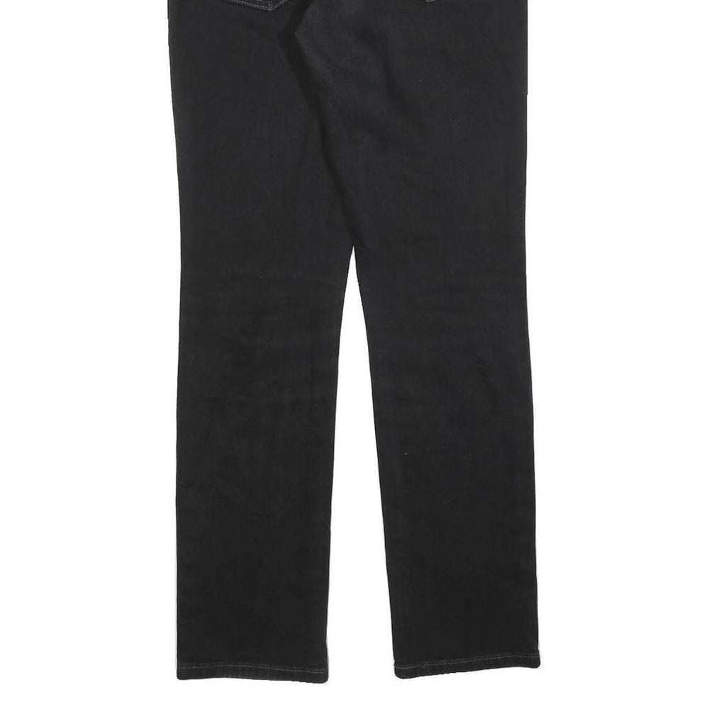 LEVI'S Womens Jeans Black Slim Skinny Denim W29 L29 Zip Cotton Blend Premium