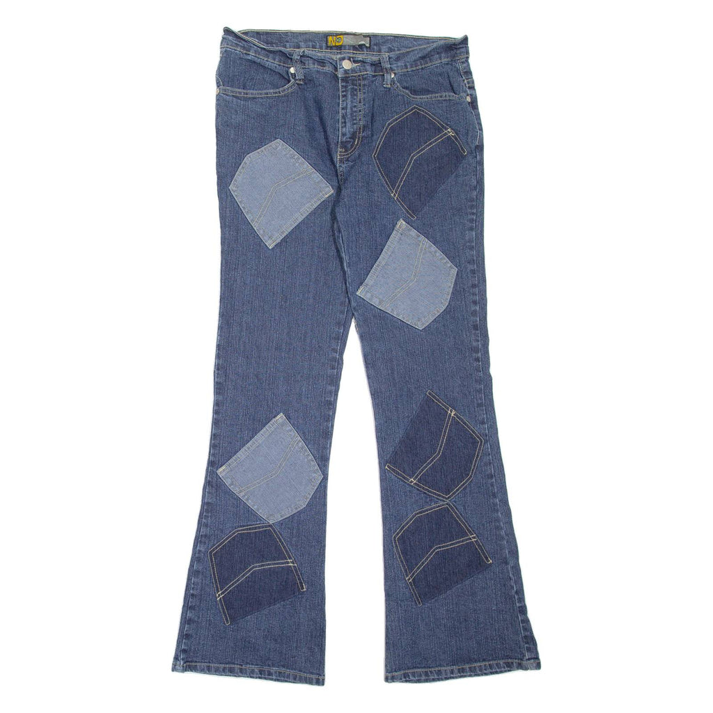 NO Womens Jeans Blue Regular Bootcut W30 L31
