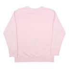 NIKE Womens Pink Cotton Blend Crew Neck XL Sweatshirt Casual Athletic