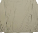NAUTICA Mens Beige Zip Jacket M Polyester Plain Lightweight Casual