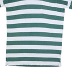 NANTUCKET ISLAND Womens Green & White Striped Day Cotton Blend Dress 3XL Relaxed