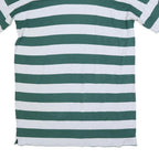 NANTUCKET ISLAND Womens Green & White Striped Day Cotton Blend Dress 3XL Relaxed
