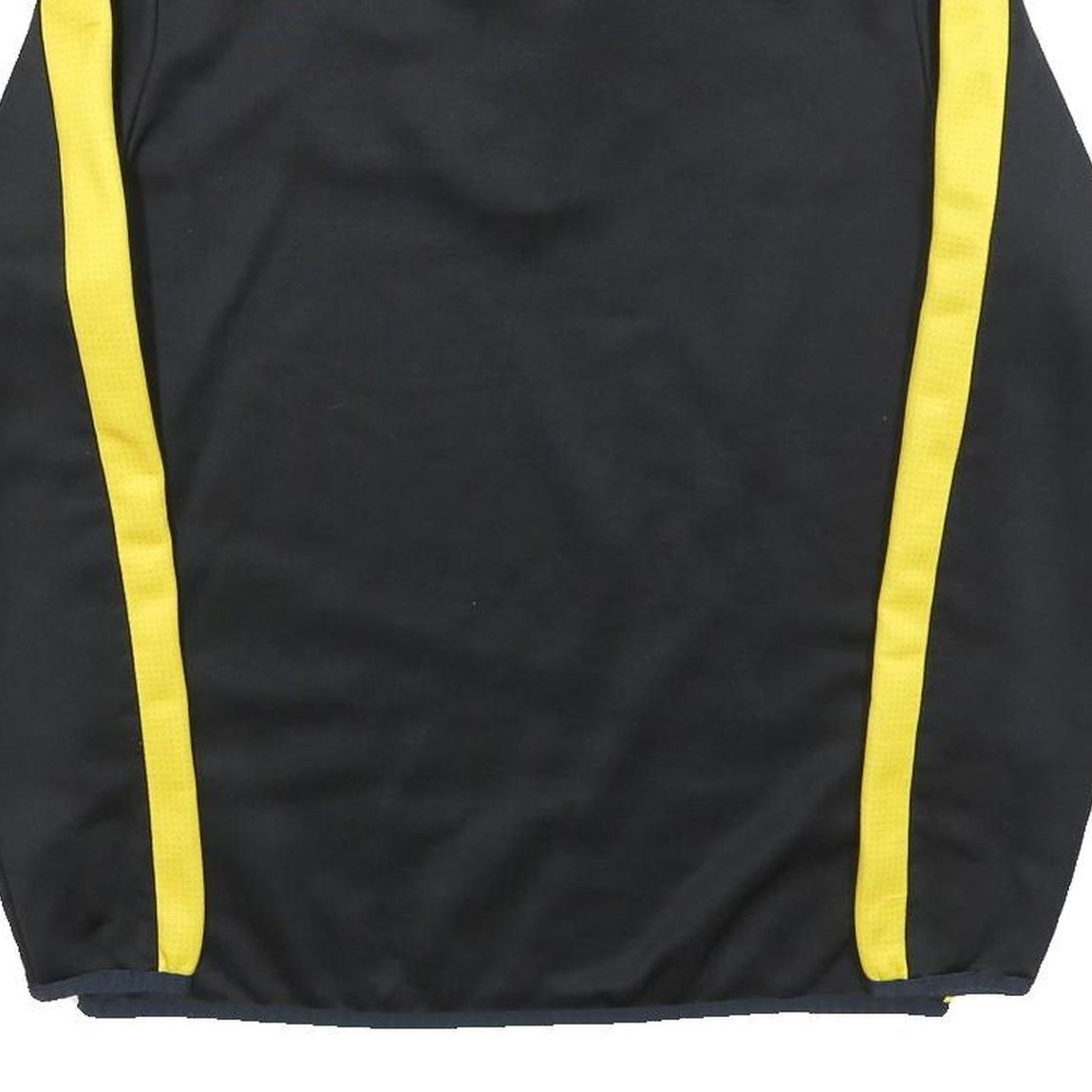 JAKO Mens Black & Yellow Fc Döttingen 1/4 Zip S Training Sweatshirt