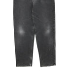 LEVI'S 634 Womens Jeans Black Regular Straight Denim Medium W38 L34 Authentic