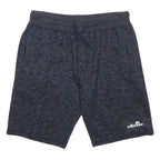 ELLESSE Mens Shorts Navy Casual Cotton Blend S W30 Drawstring Pockets