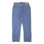 LEVI'S Womens Jeans Blue Regular Straight Denim W30 L25 Classic Button Fly