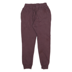 CHAMPION Womens Joggers Maroon Slim Tapered M W26 L27 Cotton Blend Comfortable