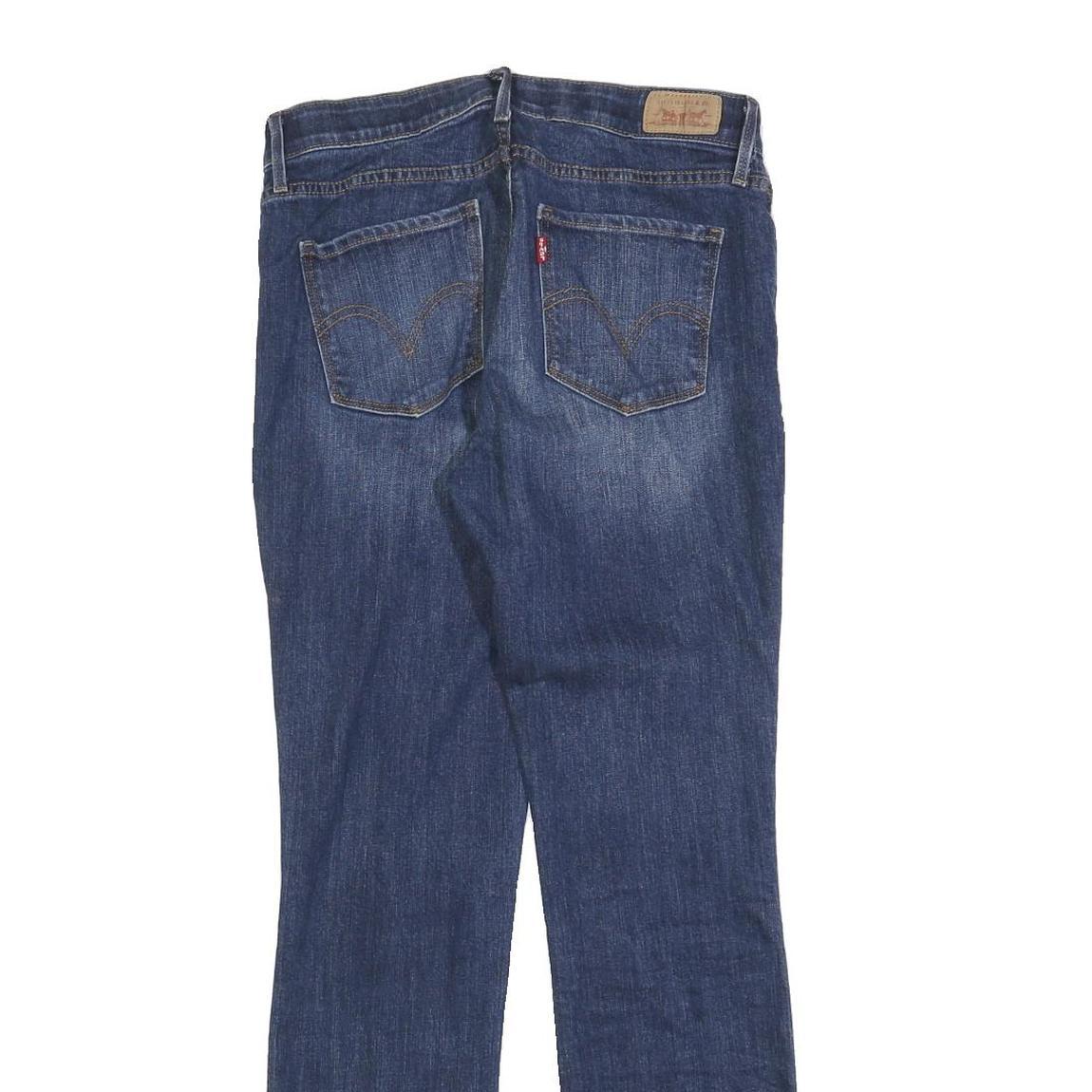 LEVI'S 525 Womens Jeans Blue Regular Straight Denim Medium W30 L30 Classic Fit