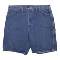 DICKIES Mens Denim Blue Carpenter Shorts 3XL W44 Workwear Cotton