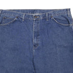 DICKIES Mens Denim Blue Carpenter Shorts 3XL W44 Workwear Cotton