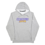 ADIDAS Mens Grey Greenville Football Cotton Blend Pullover Hoodie M Casual