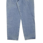 CARHARTT Mens Regular Fit Light Blue Denim Jeans W38 L30 Cotton Blend Zip