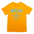 MV SPORT Husson University Mens T-Shirt Orange USA M