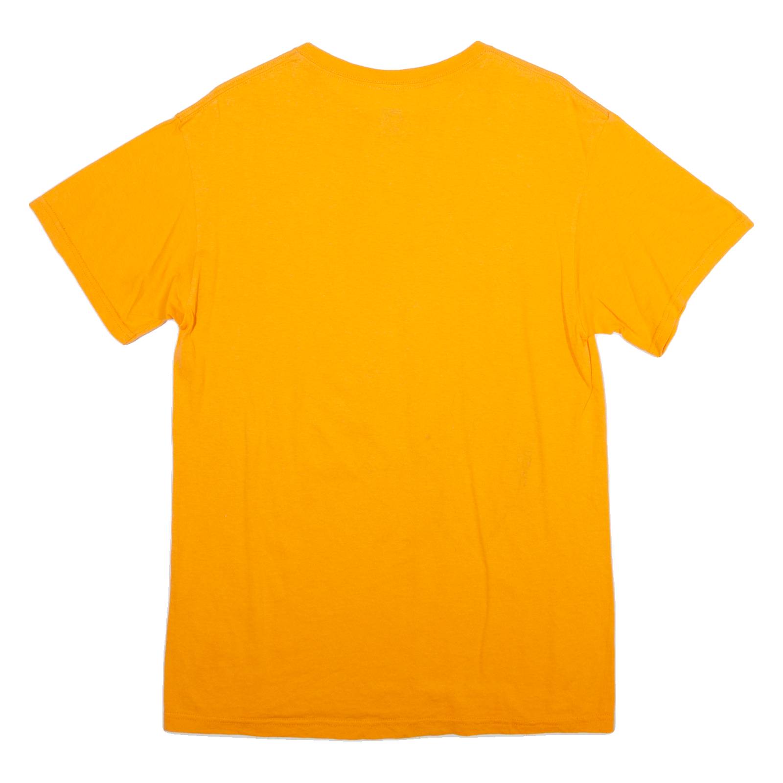MV SPORT Husson University Mens T-Shirt Orange USA M
