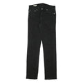 LEVI'S 511 Mens Jeans Black Slim Skinny Denim W28 L30 Classic Zip