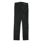 LEVI'S 511 Mens Jeans Black Slim Skinny Denim W28 L30 Classic Zip
