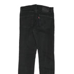 LEVI'S 511 Mens Jeans Black Slim Skinny Denim W28 L30 Classic Zip