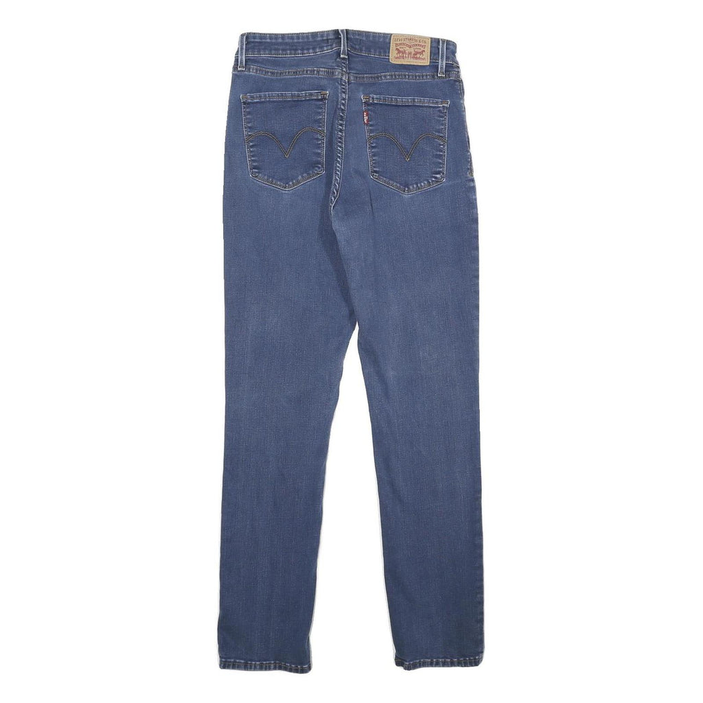 LEVI'S Classic Mid Rise Skinny Womens Jeans Blue Classic Skinny Denim W26 L30