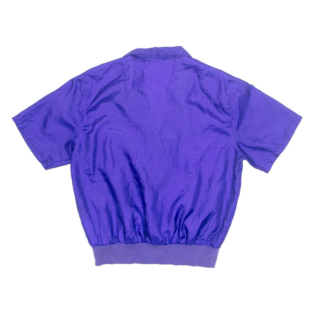 ASHLEIGH MORGAN Shirt Style Womens Blouse Blue Collared M