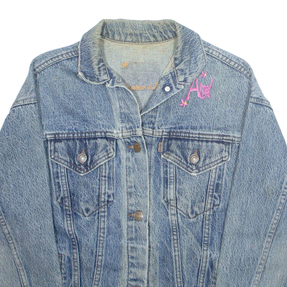 Womens Denim Jacket Blue M