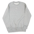 NIKE Womens Grey Cotton Blend Crew Neck Sweatshirt XS Classic Sportswear Casual