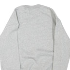 NIKE Womens Grey Cotton Blend Crew Neck Sweatshirt XS Classic Sportswear Casual