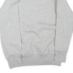 NIKE Womens Grey Cotton Blend Crew Neck Sweatshirt XS Classic Sportswear Casual