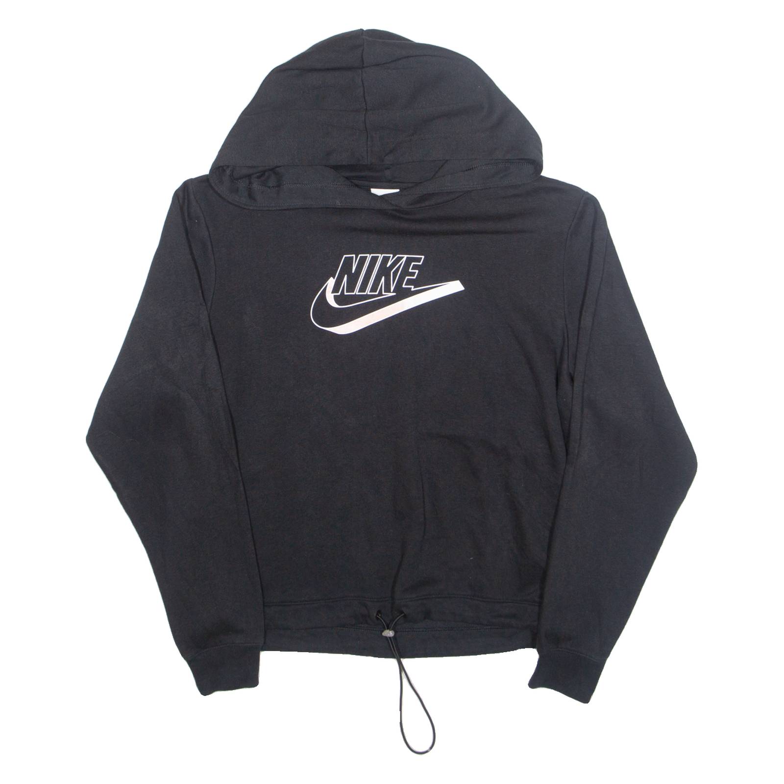 NIKE Womens Black Hoodie S