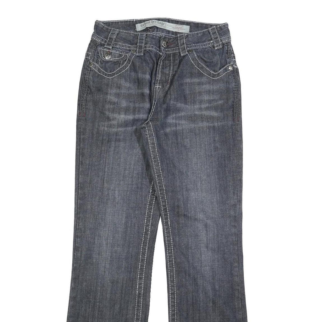 URBAN HERITAGE Womens Jeans Regular Bootcut Denim Medium W30 L34 Stylish Classic