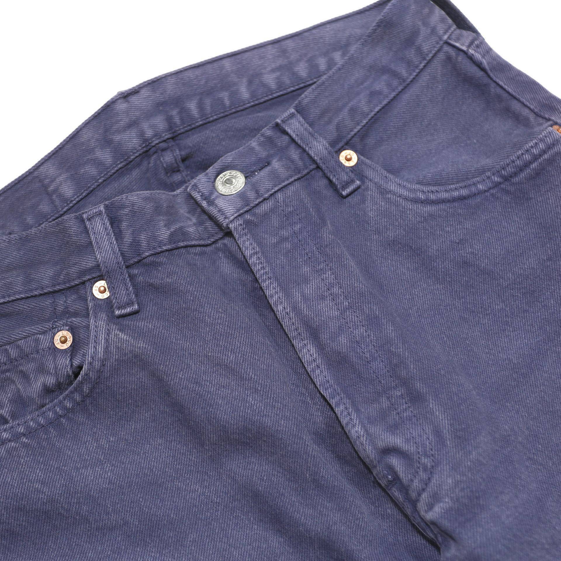 LEVI'S 501 Mens Jeans Blue Regular Straight Denim Stone Wash W29 L30 Classic Fit