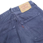 LEVI'S 501 Mens Jeans Blue Regular Straight Denim Stone Wash W29 L30 Classic Fit