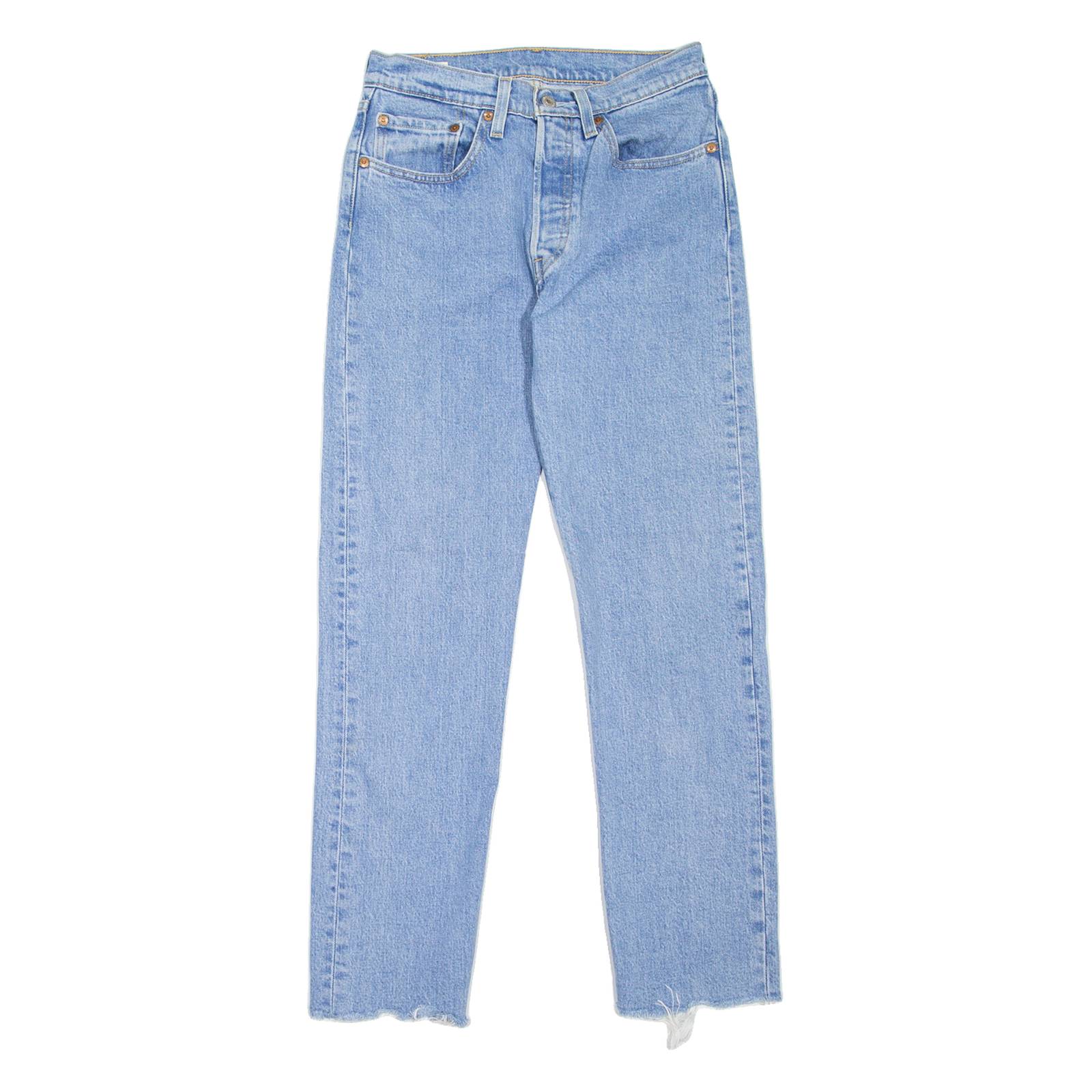 LEVI'S 501 BIG E Jeans Womens Blue Regular Straight W26 L28