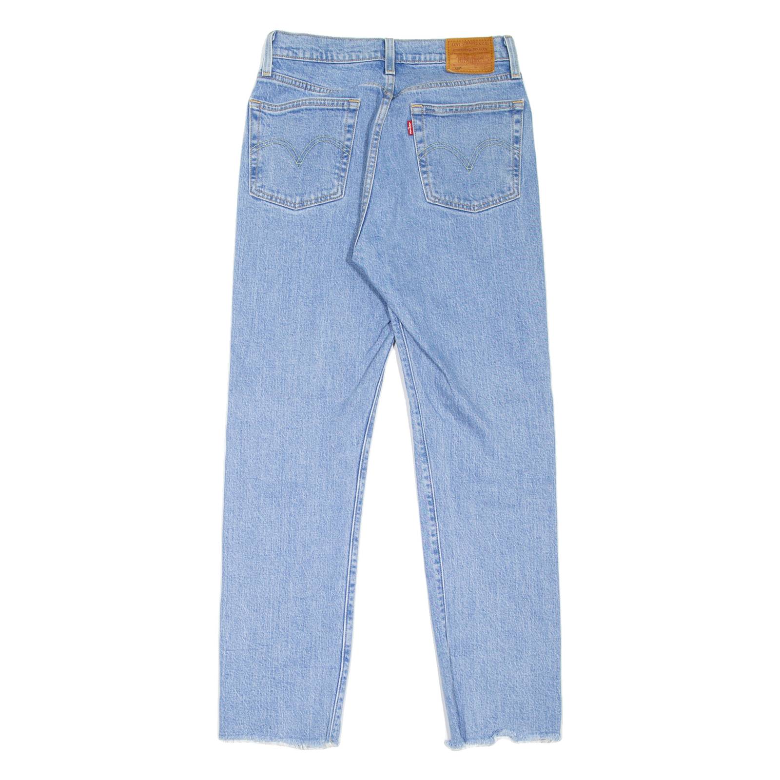 LEVI'S 501 BIG E Jeans Womens Blue Regular Straight W26 L28