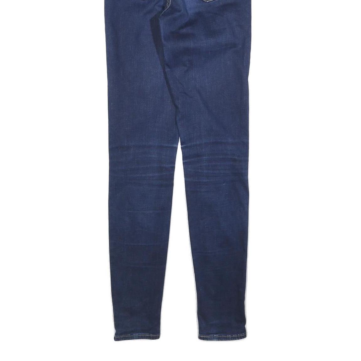 LEVI'S Womens Jeans Blue Slim Skinny Denim Medium W28 L32 Stretch Zip