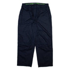 WEATHER GEAR Mens Trousers Blue Relaxed Straight W36 L30