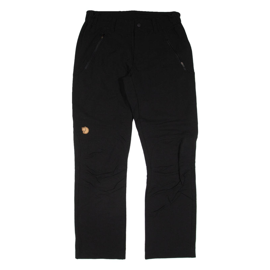FJ�LLR�VEN Outdoor Womens Trousers Black Relaxed Tapered W28 L28