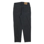 CALVIN KLEIN Womens Black Regular Fit Straight Denim Jeans W28 L25 Classic Style