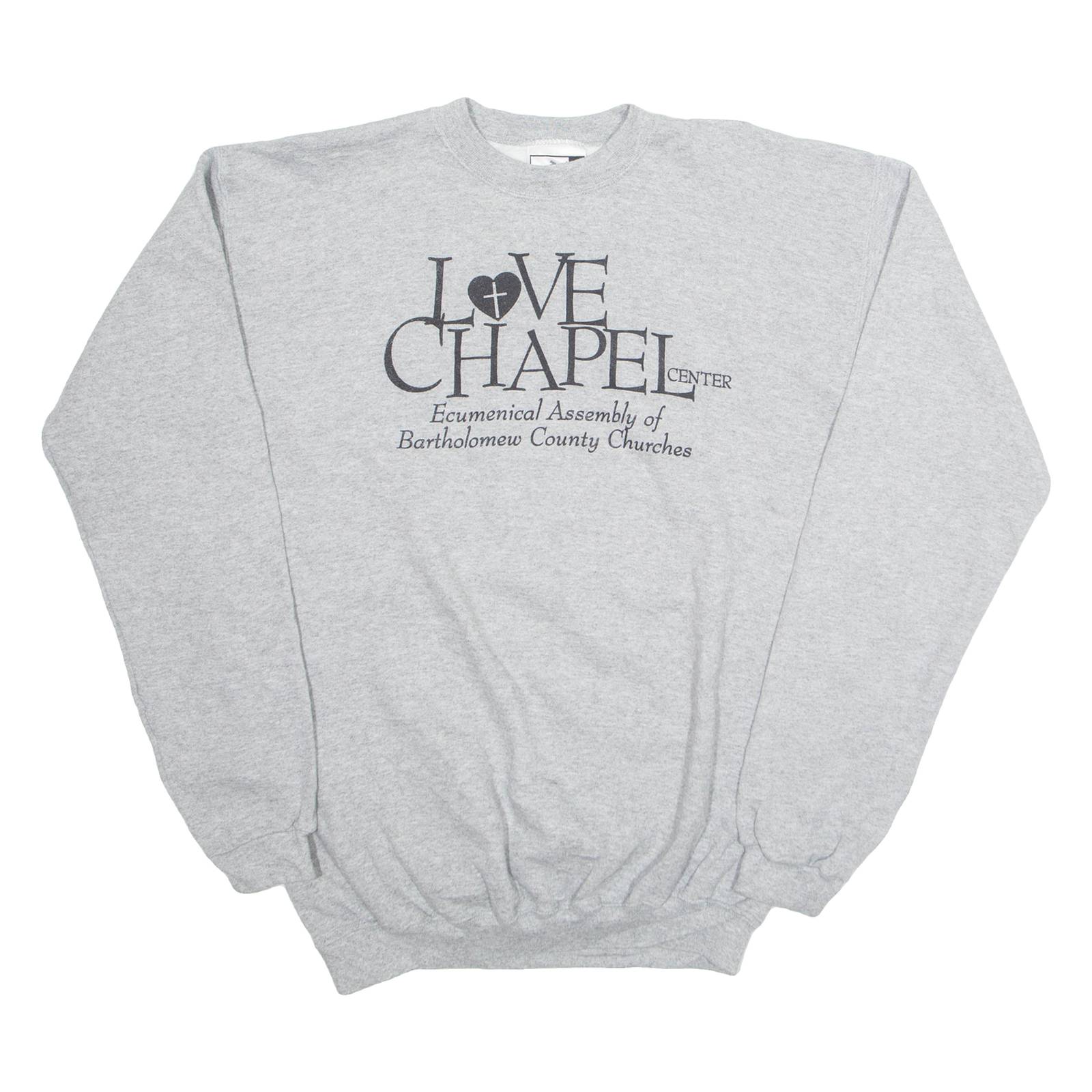 PUMA Love Chapel Center Mens Sweatshirt Grey USA XL