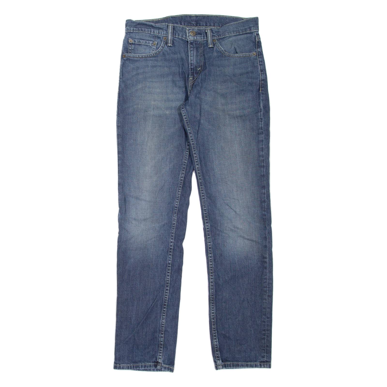 LEVI'S 511 Jeans Mens Blue Slim Straight Stone Wash W30 L32