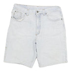 HOLIDAY Mens Shorts Light Blue Denim XL W32 Classic Cotton Blend Casual