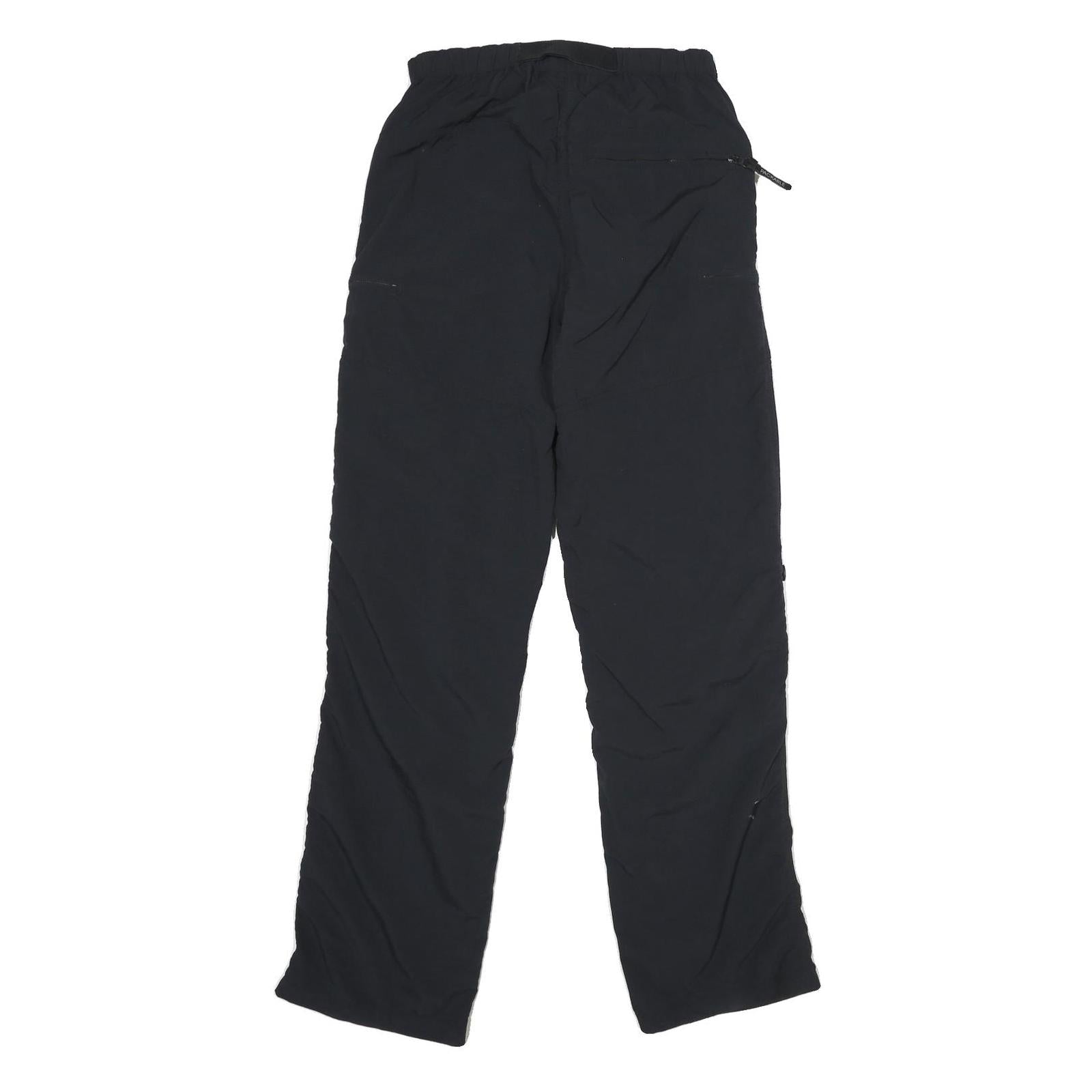 COLONIAL OUTDOOR Womens Black Regular Fit Straight Leg Trousers W28 L32 Outdoor