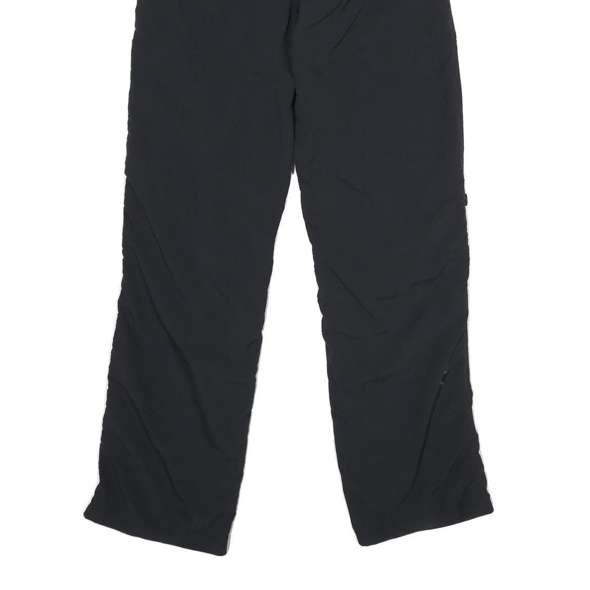 COLONIAL OUTDOOR Womens Black Regular Fit Straight Leg Trousers W28 L32 Outdoor