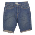 LEVI'S Womens Denim Blue Casual Shorts M W30 Button Fly Pockets