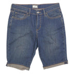 LEVI'S Womens Denim Blue Casual Shorts M W30 Button Fly Pockets