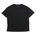 TOMMY HILFIGER Mens Black XL T-Shirt Short Sleeve Crew Neck Classic Cotton