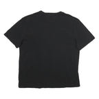 TOMMY HILFIGER Mens Black XL T-Shirt Short Sleeve Crew Neck Classic Cotton