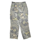 FIELDSTAFF Mens Cotton Blend Camouflage Regular Fit Straight Leg Trousers W32