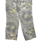 FIELDSTAFF Mens Cotton Blend Camouflage Regular Fit Straight Leg Trousers W32