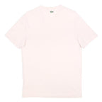LACOSTE Mens Pink Graphic T-Shirt M Short Sleeve Crew Neck Casual Cotton Blend