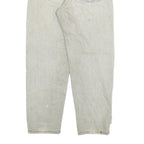 LEVI'S Womens Grey Straight Denim Rinse Relaxed Fit Cotton Blend W32 L28 Casual